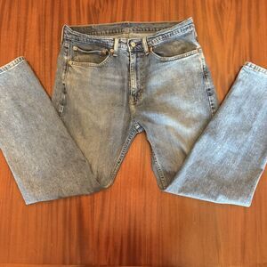 Levi's 505 Men's Jeans 34x30 Light Wash Straight Fit Denim fits 32 x 28